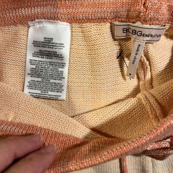 BCBGENERATION Pointelle Sweater Shorts - Picture 7 of 8